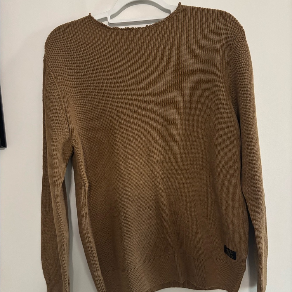 H&M Men's Tan Crewneck Sweater